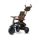 QPLAY RITO DELUXE Rubber sulankstomas triratukas guminiais ratais